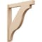 Ekena Millwork 5 1/2-in W x 34-in D x 40-in H Funston Block Rough Cedar Woodgrain TimberThane Outlooker, Primed Tan OUTUR055X34X40FST44RCPR - alternate 1